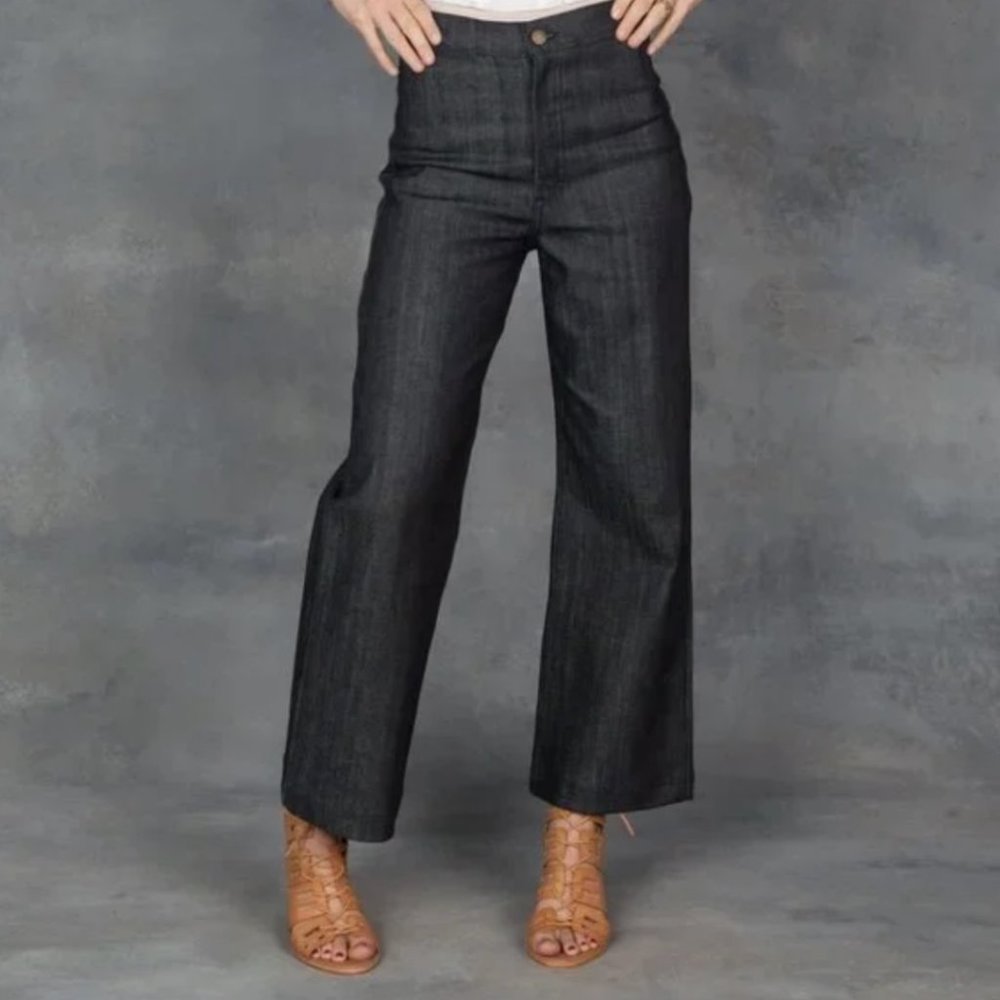 Apiece Apart high waist crop jeans